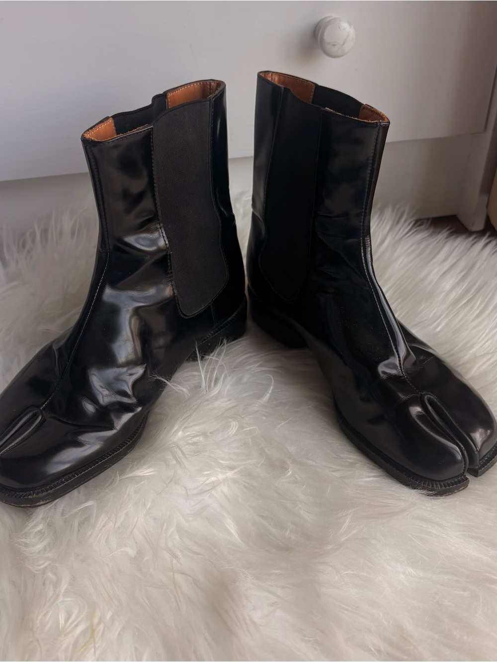 Maison Martin Margiela Black Ankle Boots - Picture 5 of 6